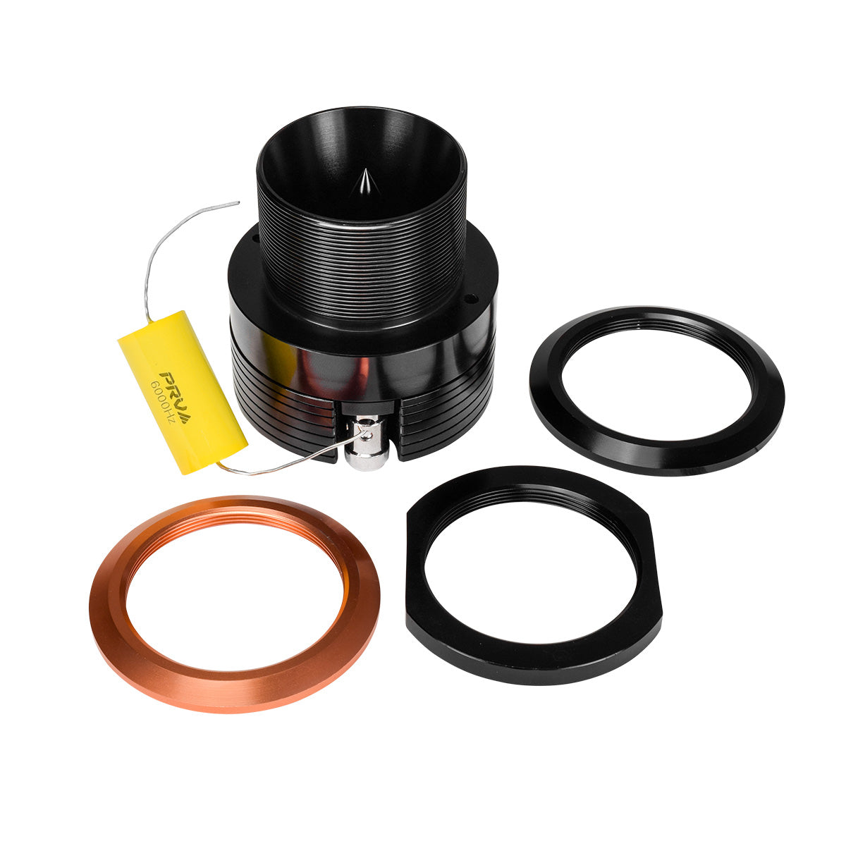 TW400Ti-Nd-4 v2 (PAIR) Neodynium Bullet Tweeter