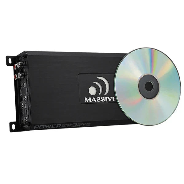Massive audio TX44 - 120 Watts x 4 @ 4 Ohm RMS 4 Channel Bluetooth Marine Amplifier