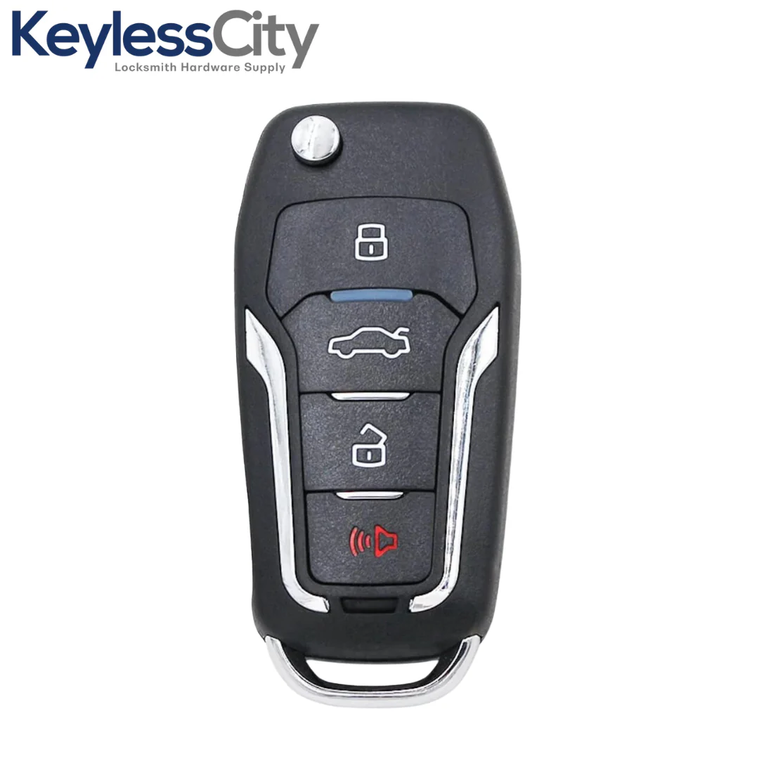 2013-2018 Ford / 4-Button Flip Key / PN: 5921709 / OUCD6000022 (AFTERMARKET)