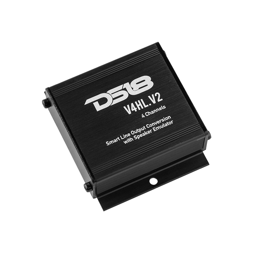 DS18 Hi/Lo Converter 4-Channel with Speaker Emulator (Remote out)