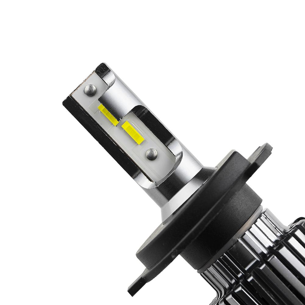 DS18 VISION H4 High/Low CSP LED Conversion Kit 6500K White 8000/5000 Lumens 50/30 Watts