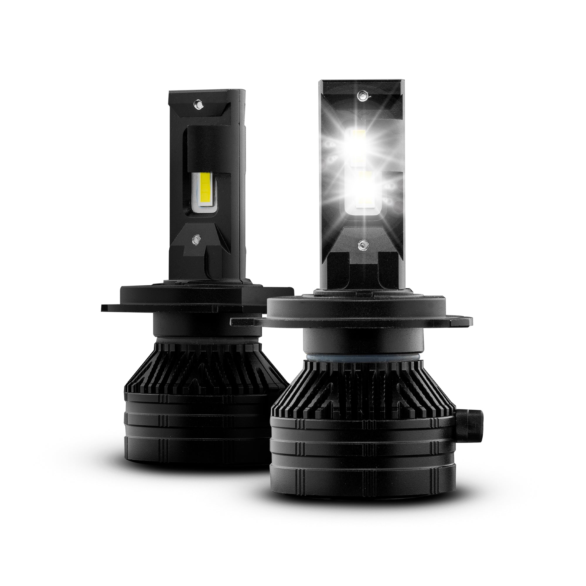 DS18 VISION H4 High/Low CSP LED Conversion Kit 6000K White 15000/10000 Lumens 150/100 Watts