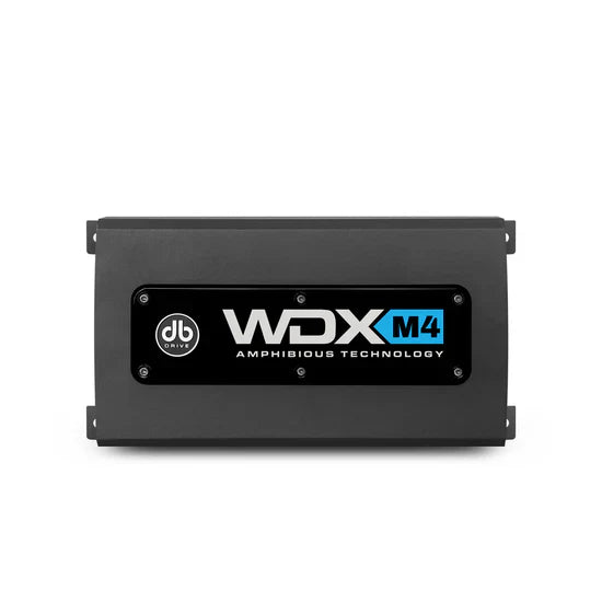 db drive WDX M4 : IPX6 Rated Marine 4-Channel Class D Amplifier