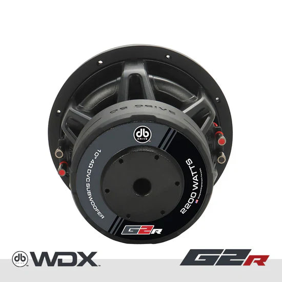 WDX10G2R.2 : 10 in. Dual 2-Ohm Subwoofer