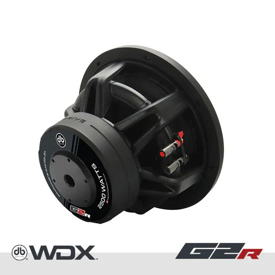 WDX12G2R.4 : 12 in. Dual 4-Ohm Subwoofer