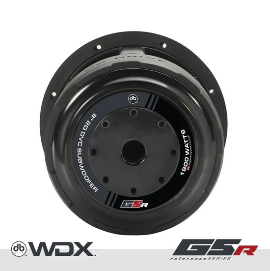 WDX8G5R.2 : 8 in. Dual 2-Ohm Subwoofer