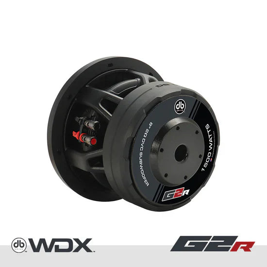 WDX8G2R.2 : 8 in. Dual 2-Ohm Subwoofer