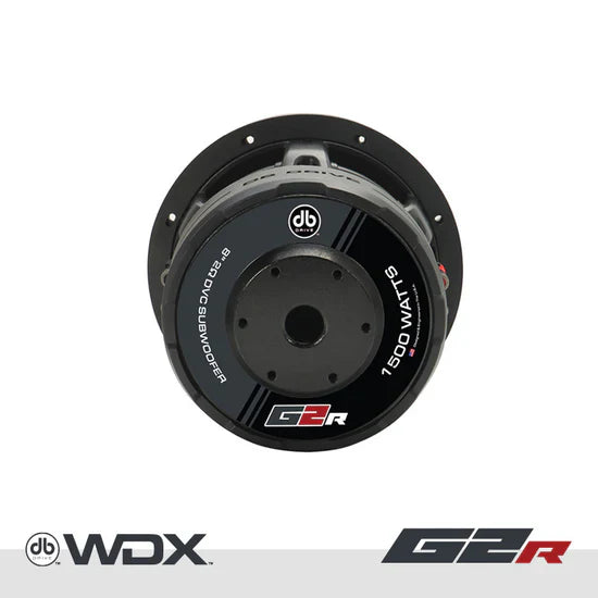 WDX8G2R.4 : 8 in. Dual 4-Ohm Subwoofer