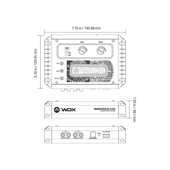 WDXBE6MX : Digital Bass Enhancer (Mexico Edition)
