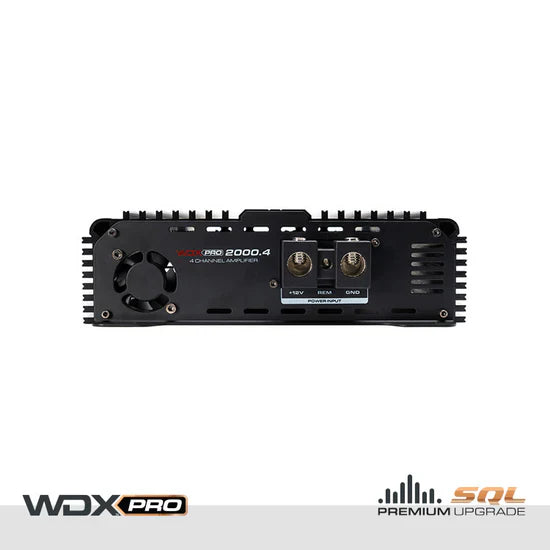 WDX PRO2000.4 : 4-Channel Full-Range Class D Amplifier