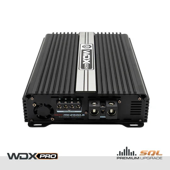 WDX PRO2500.5 : 5-Channel Full-Range Class D Amplifier