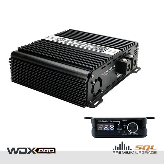 WDX PRO3000.1D : Mono Full-Range Class D Amplifier