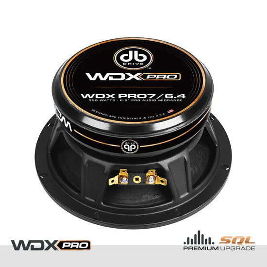 WDXPRO7/6.4 : 6.5 in. Wide Frequency Range - Pro Audio Midrange/1 Pair