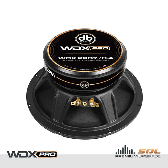 WDXPRO7/8.4 : 8 in. Wide Frequency Range - Pro Audio midrange/1 Pair