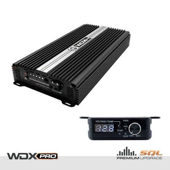 WDX PRO8000.1D : Mono Full-Range Class D Amplifier