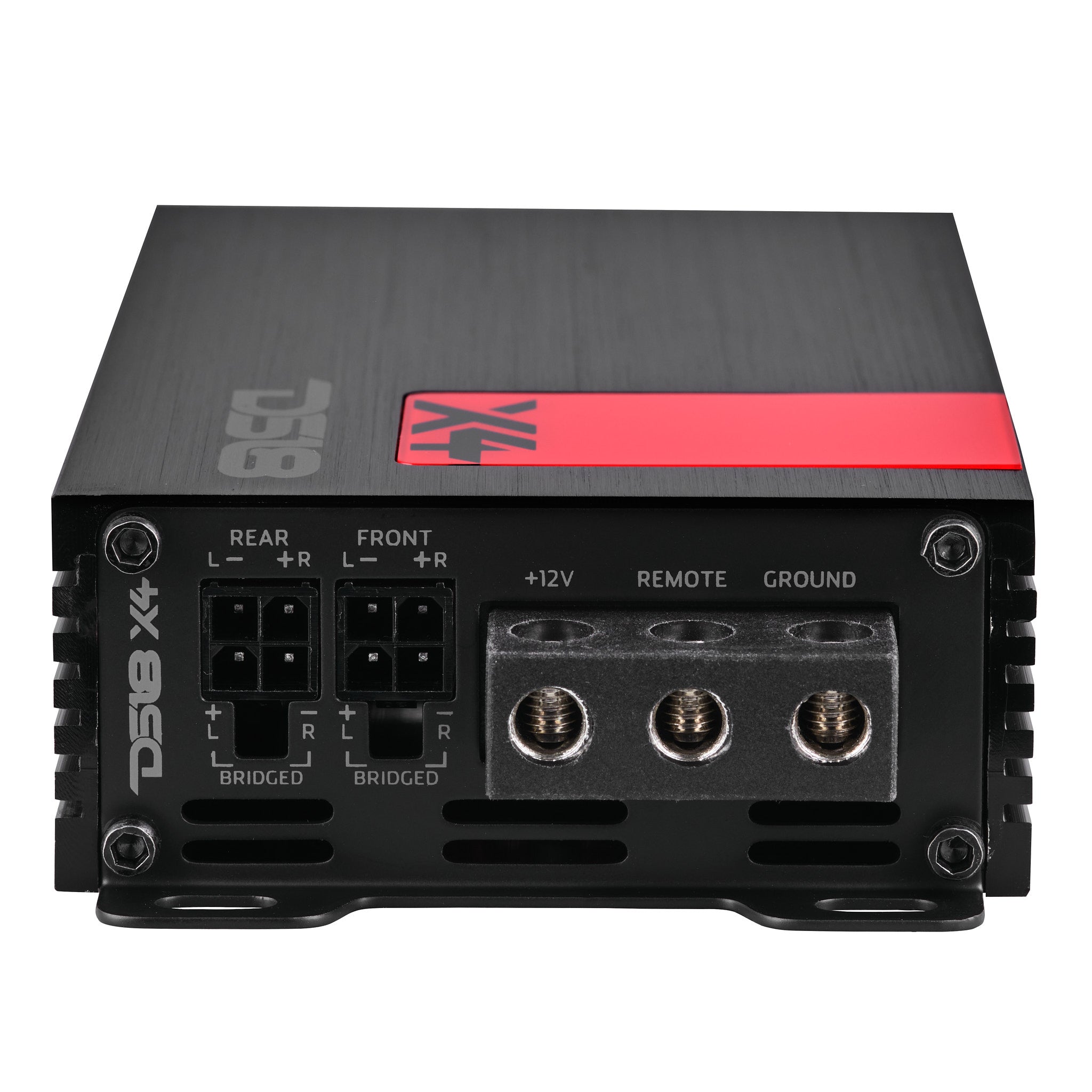 DS18 X 4-Channel Ultra Compact Class D Amplifier 4 x 70 Watts Rms @ 4-ohm