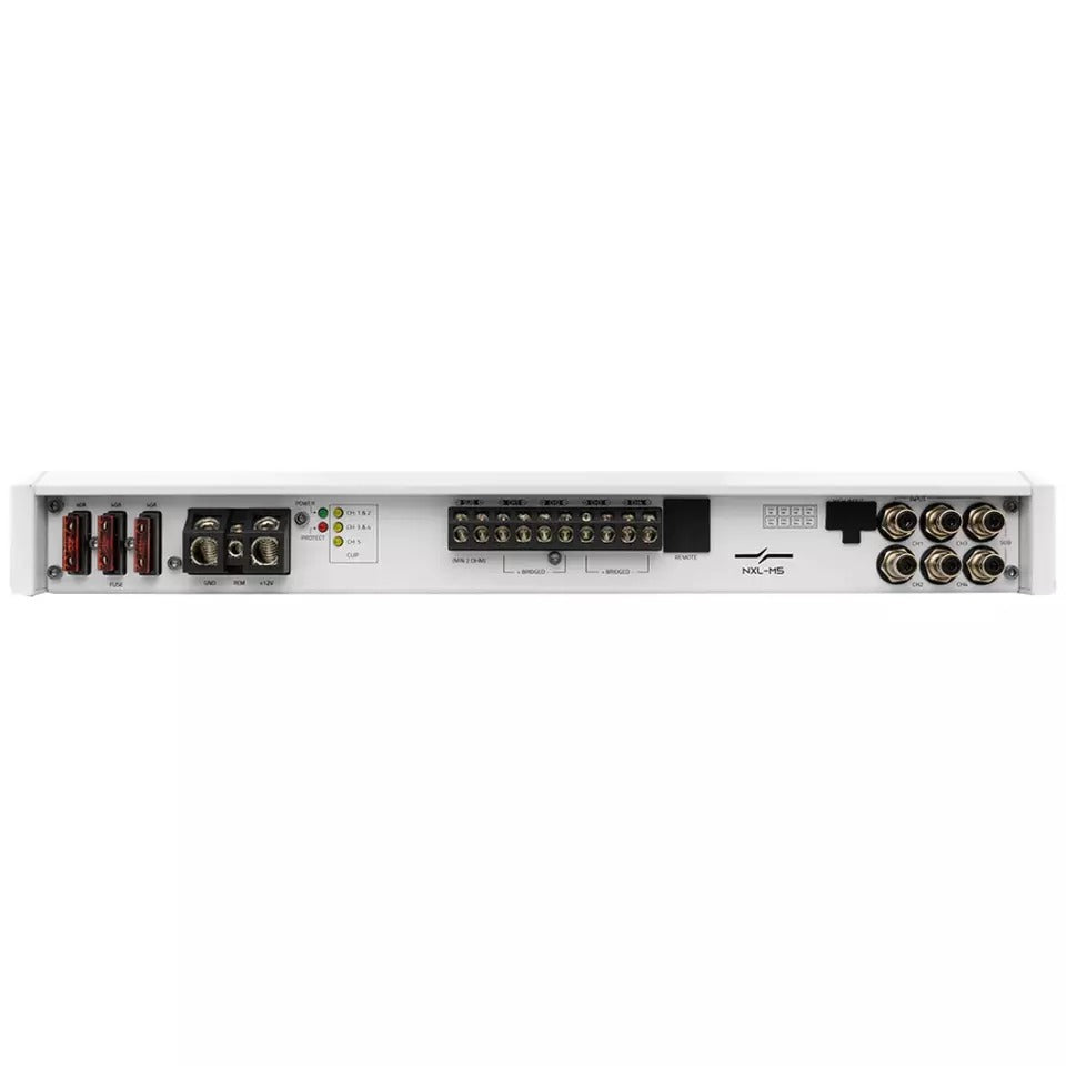 DS18 NXL-M5 3600W Max 5-Channel Full-Range Class-D Marine Powersports Amplifier
