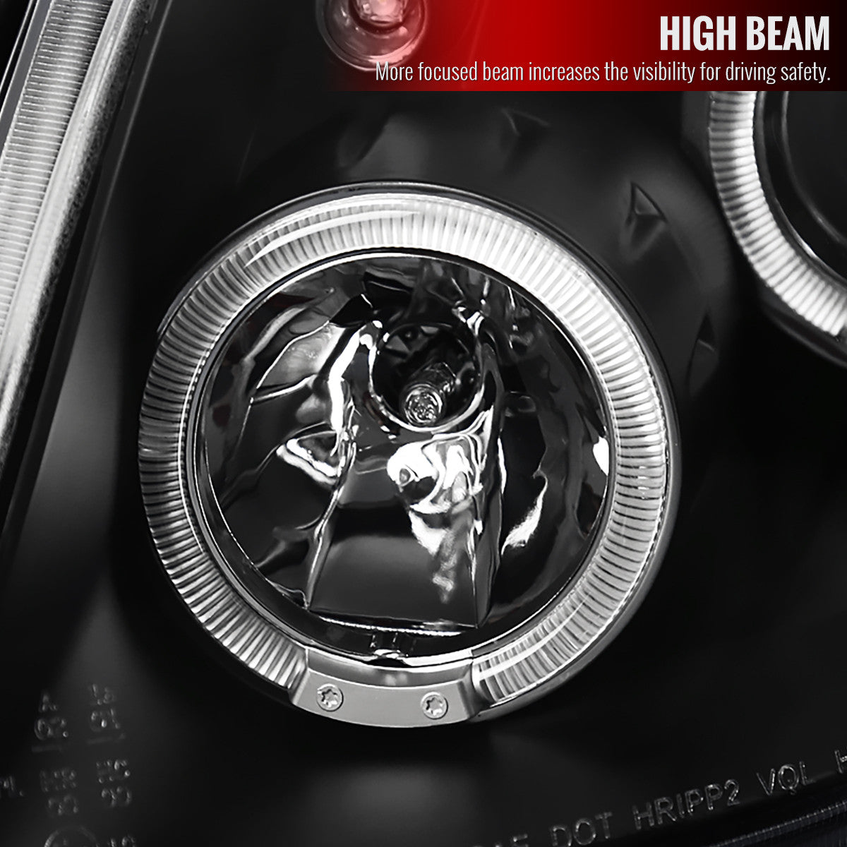 Spec-D 06-08 Toyota Yaris Projector Headlights Smoked 3Dr