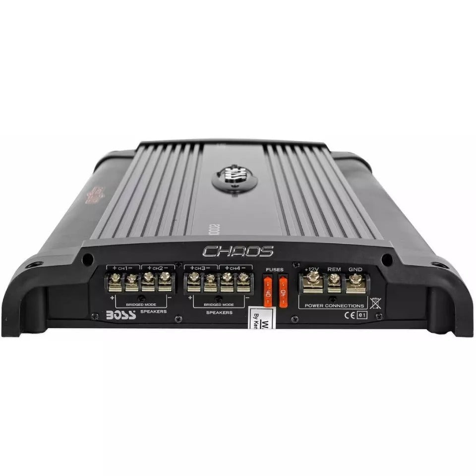 Boss Audio CW1000 2800 Watt 4 Channel Amp 800 Watt RMS Car Stereo Amplifier +...