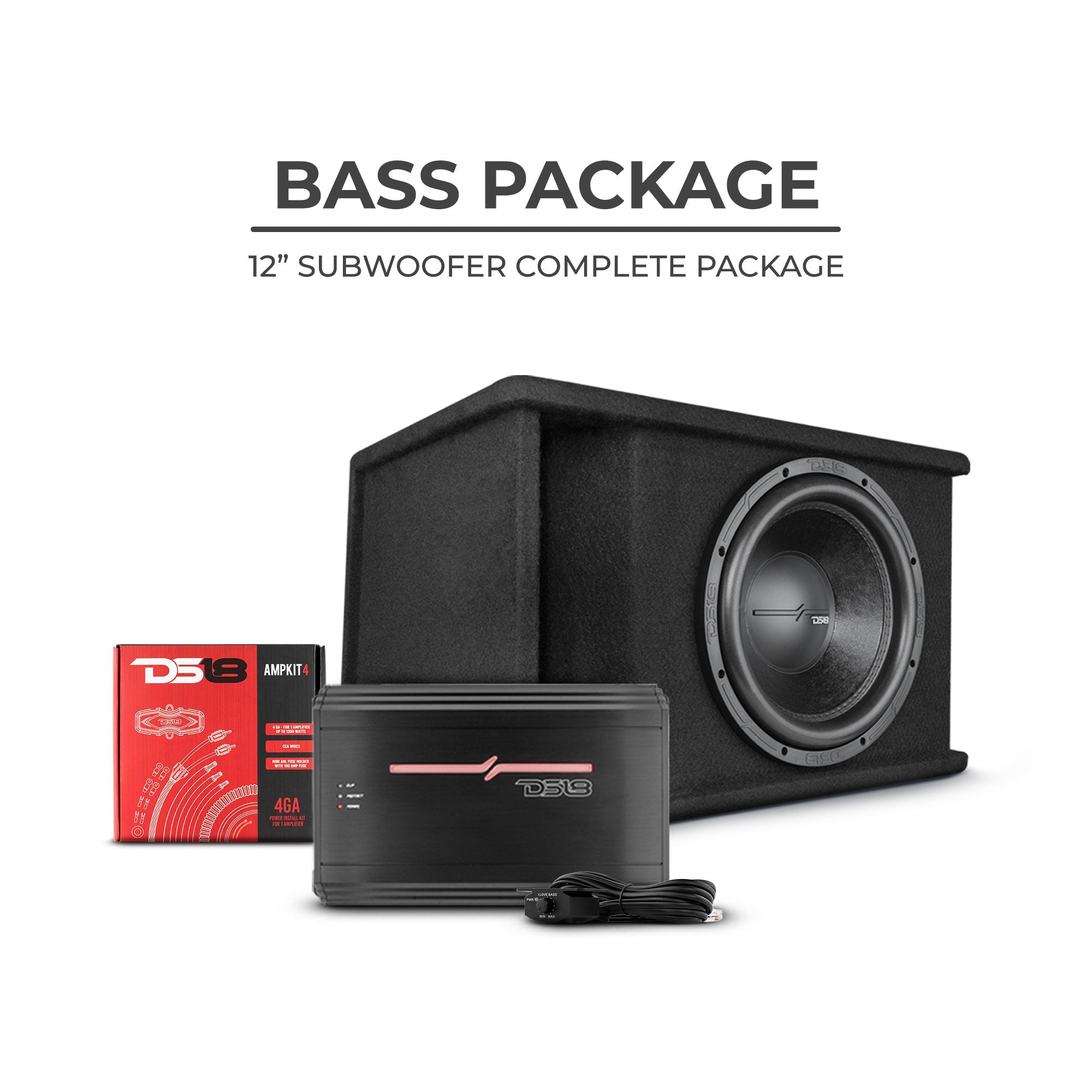 DS18 ZR112LD-PKG Bass Package 12