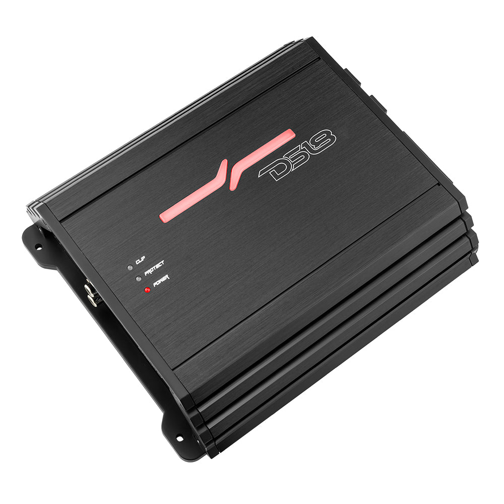 DS18 ZR 1-Channel Class D Amplifier 500 Watts Rms @ 1-Ohm
