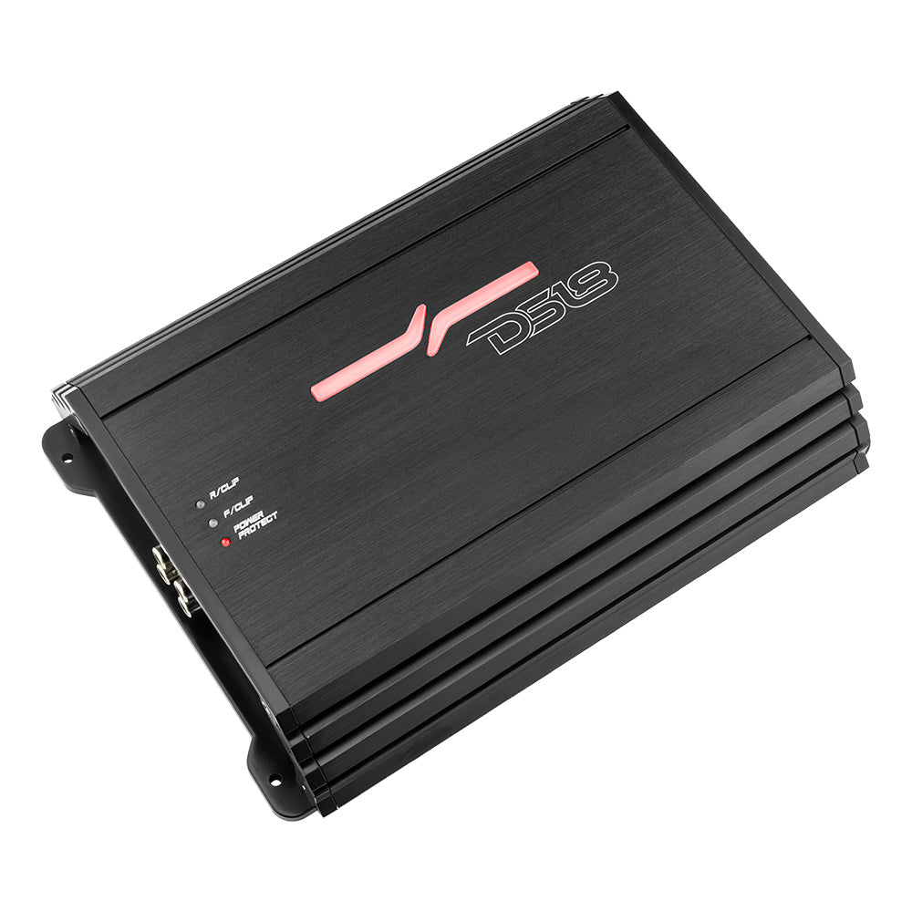 DS18 ZR 4-Channel Class D Amplifier 4 x 200 Watts Rms @ 4-ohm