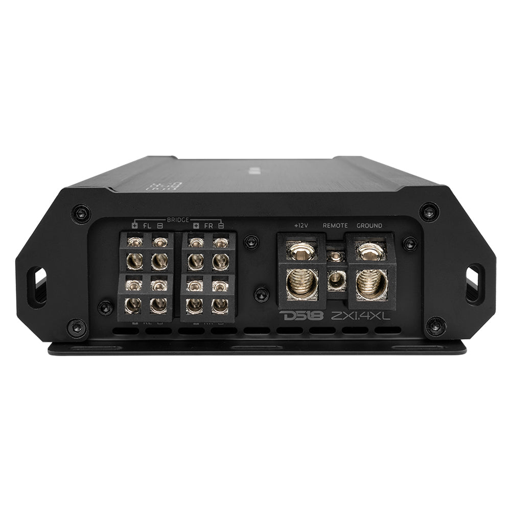 DS18 ZXI 4-Channel Class D Amplifier 4 X 250 Watts Rms @ 4-Ohm