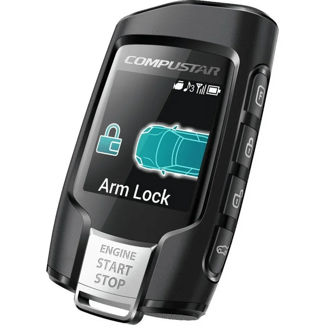 Compustar RFX-2WQ9-FM 2-Way 3000-FT LCD Q9 Remote + X1 LTE Drone Mobile 4G LTE