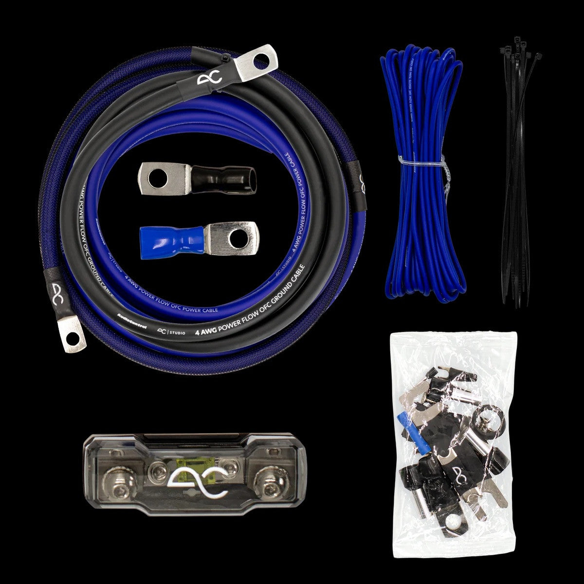 Audio control 4 Gauge Premium Amp power Kit