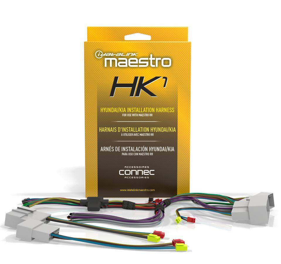 iDatalink HRN-RR-HK1 Factory Integration Adapter in select 2010-19 Hyundai and Kia vehicles