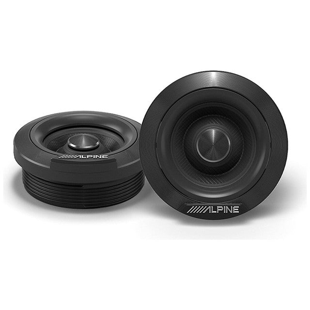 Alpine 2 Pairs HDZ-65CS Alpine Status Series Hi-Res 6.5” 2-Way Slim-fit Component Speaker Set