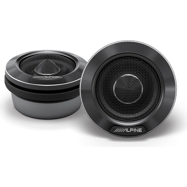 Alpine 2 Pairs HDZ-65C Alpine Status Series Hi-Res 6.5” 2-Way Component Speaker Set