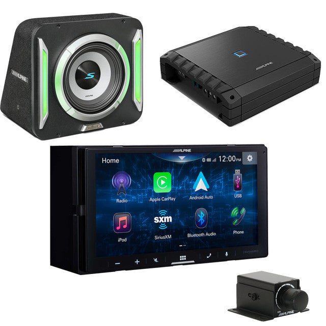 Alpine ILX-W670 Receiver & S2-SB12 PrismaLink™ S2-Series 12