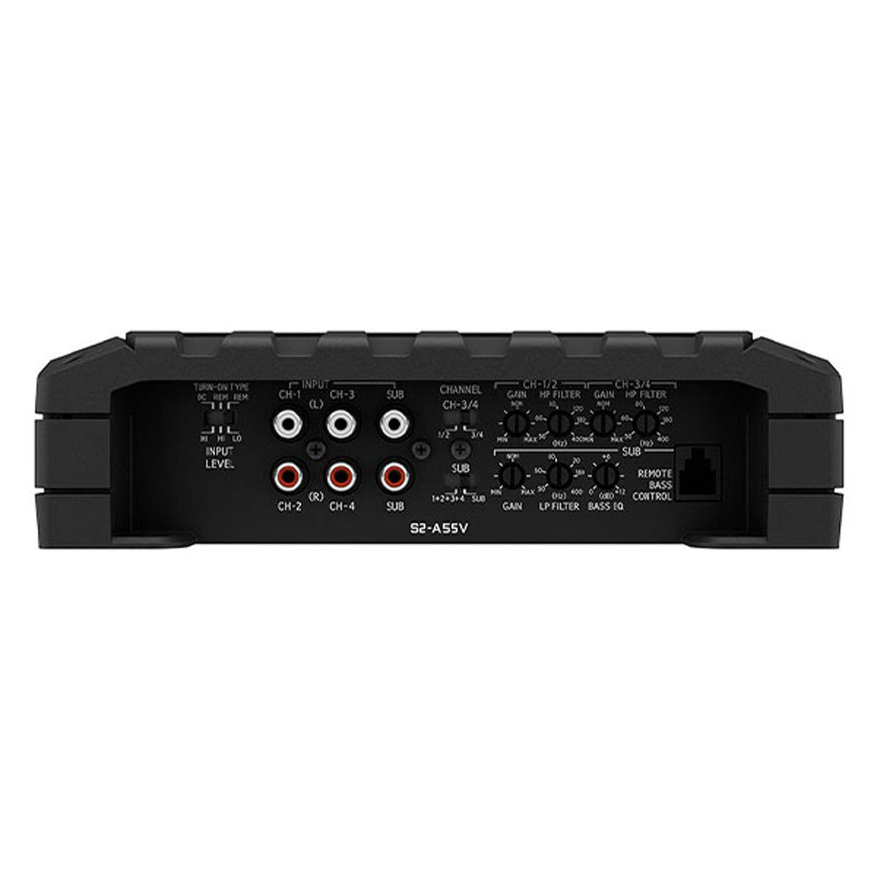 Alpine S2-A55V S-Series 5-Channel Amplifier & S2-SB12 12