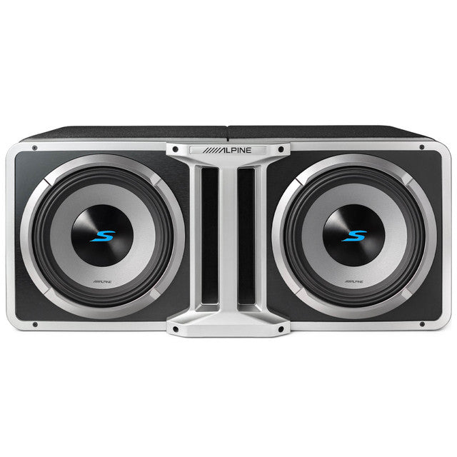 Alpine S2-A55V S-Series 5-Channel Amp / Rux Knob & S2-SB12V 12