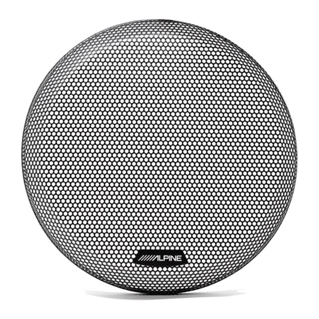 Alpine (2) R2-SB10V 10-inch R-Series Halo Preloaded Sub Enclosure including ProLink™ w/ R2-A150M Amp, Grill & Rux Knob Bundle