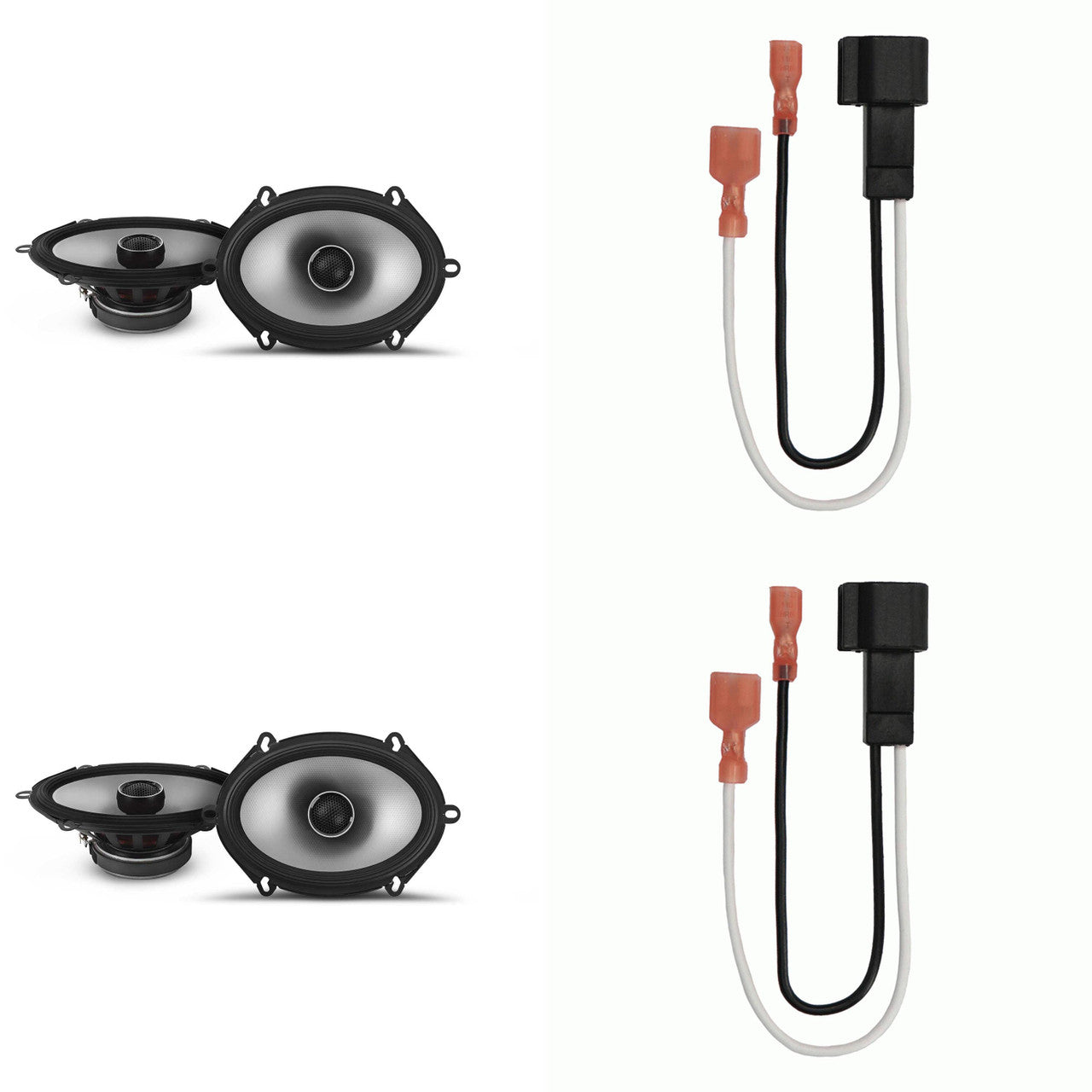 Alpine (2 Pair ) S2-S68 6x8