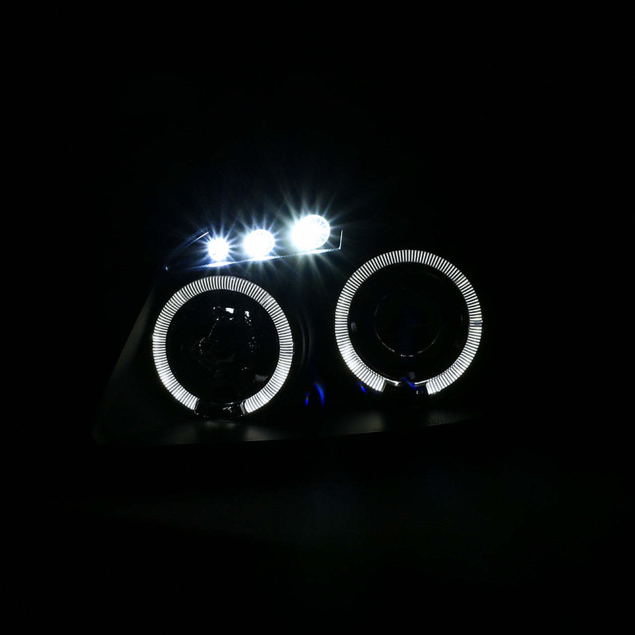 Spec-D 05-10 Chevy Cobalt Halo Projector Headlights Black