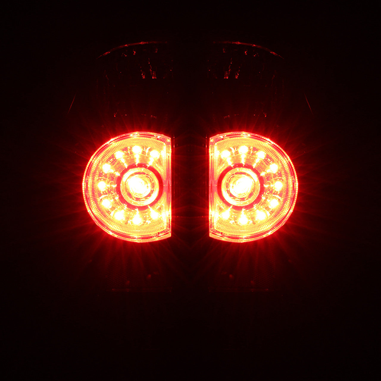 Spec-D 05-13 Toyota Tacoma Red LED Tail Lights