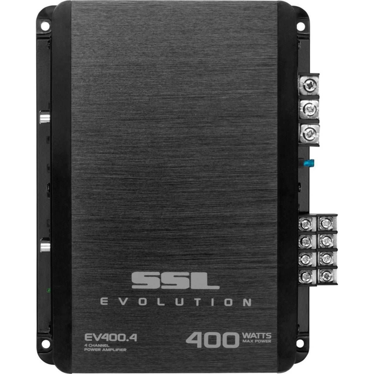 Ssl Evolution Ev400.4 Car Amplifier - 400 W Pmpo - 4 Channel - Class Ab - 8 Ohm - 12 Hz To 22 Khz - 4 X 38 W @ 4 Ohm - 4 X 75 W @ 2 Ohm (ev4004)