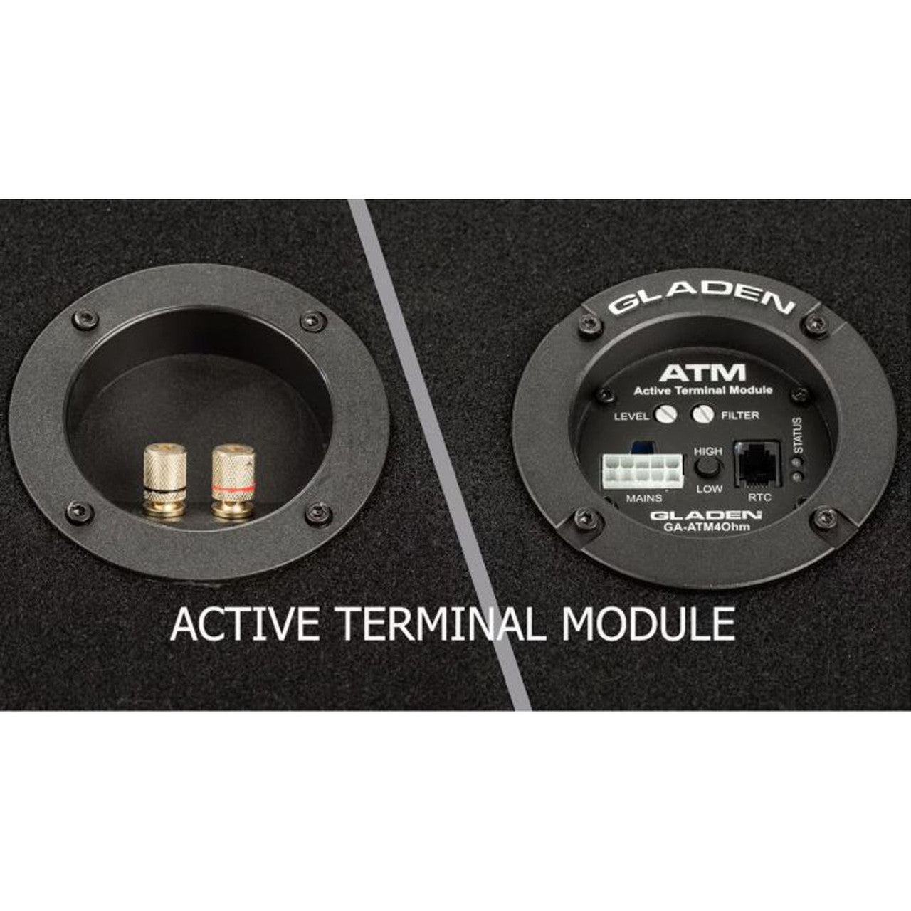 Gladen ATM4 200 Watt Active Terminal Module - 4-ohm