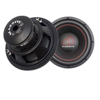 Massive MMA124- 12″ 500 WATTS RMS DUAL 4 OHM SUBWOOFER