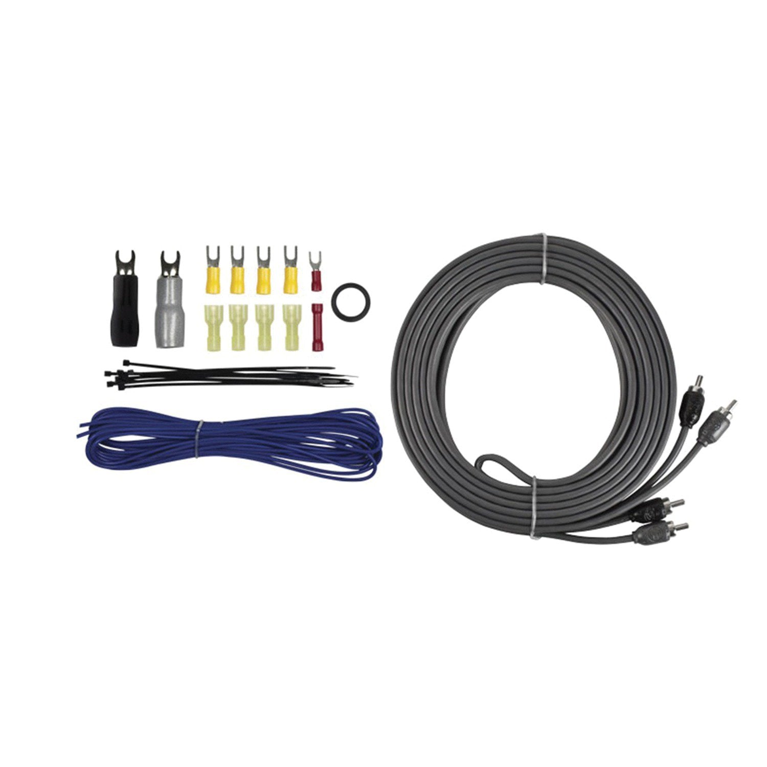 T-Spec V8-AK4 v8 SERIES 4-Gauge 1,500-Watt Amp Installation Kit with RCA Cables