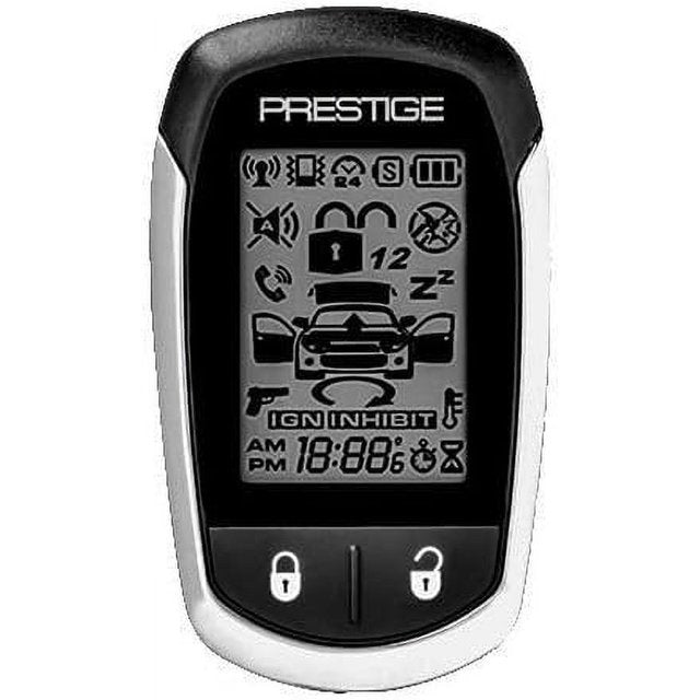 Prestige 18LCDSP 2 Way Replacement Remote - Black