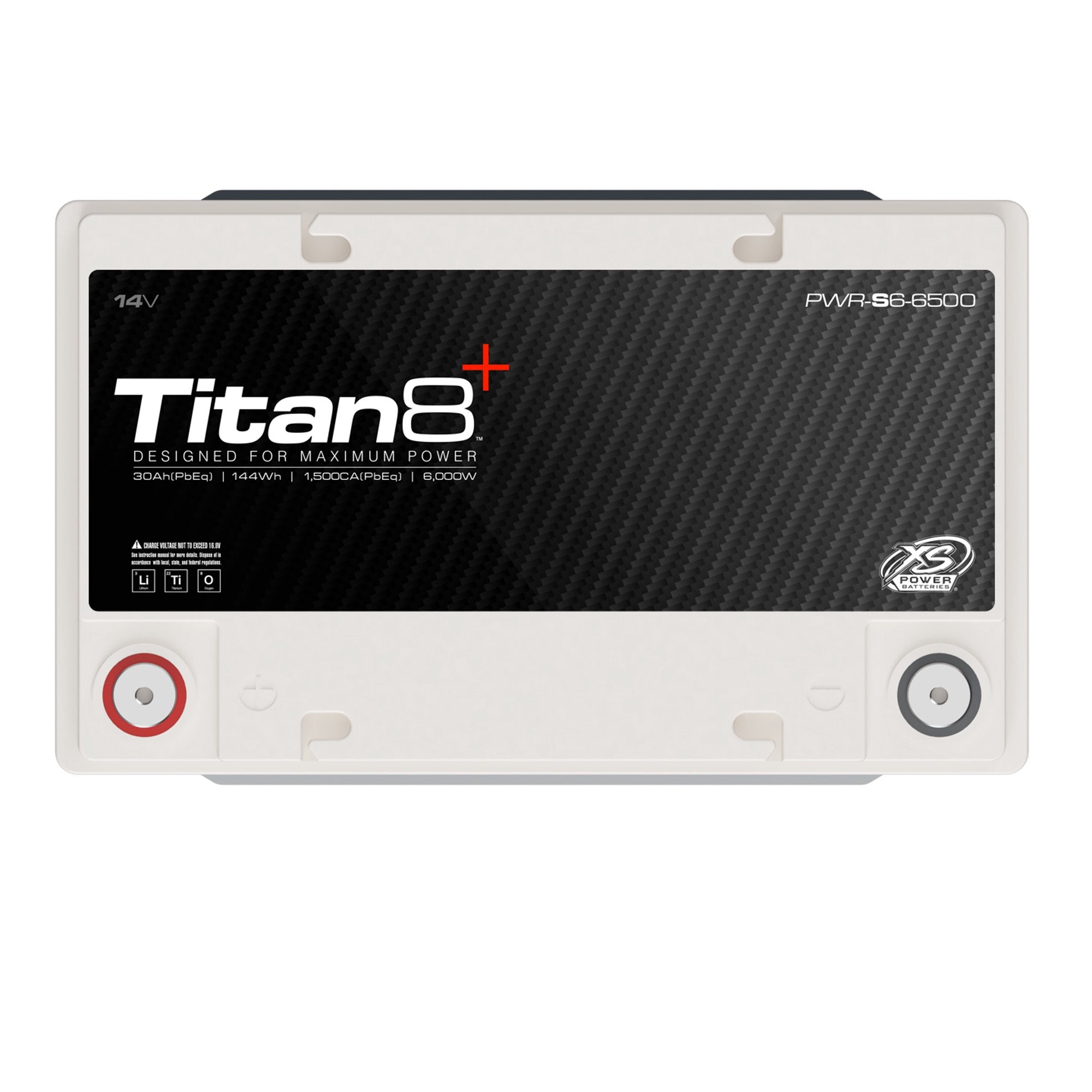 XS Power 14V PWR-S6-6500 Titan8 Series Lithium Titanate Oxide (LTO) Battery