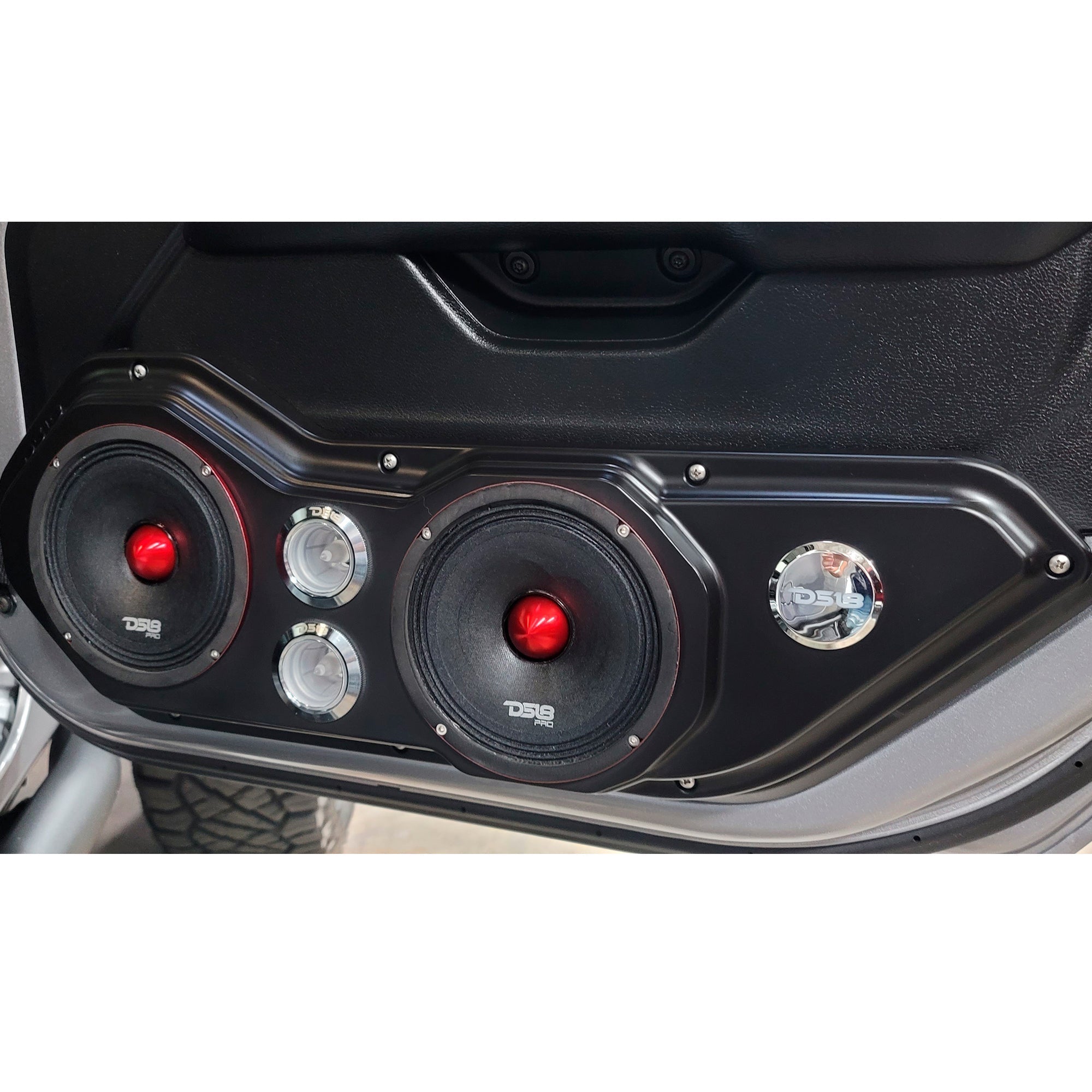 DS18 JL-FD-LR JL/JLU/JT(GLADIATOR) Front Door Panel 2 x 6.5