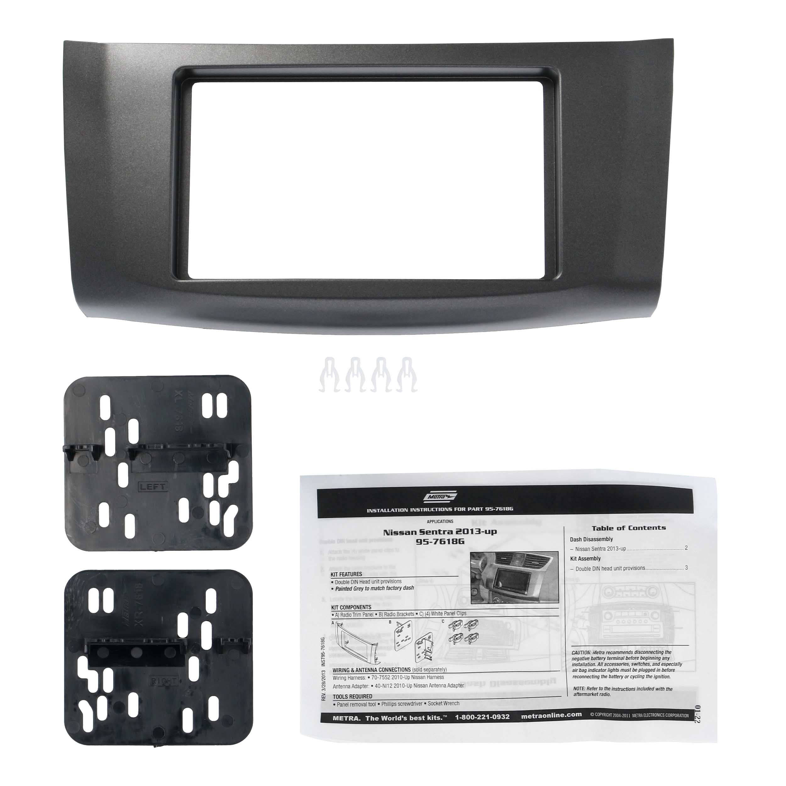 Metra 95-7618G Nissan Sentra 2013-2019