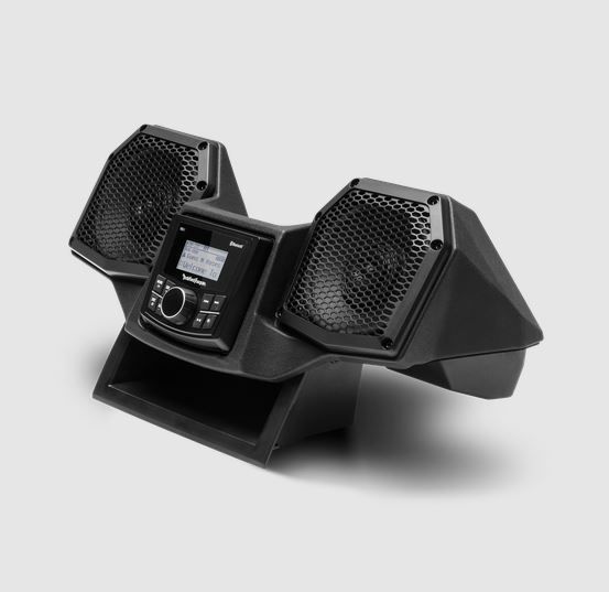 Rockford Fosgate RNGR18-STG1 Audio Kit: All-in-One Dash Housing Pre-Installed with PMX-1 Receiver and 5.25