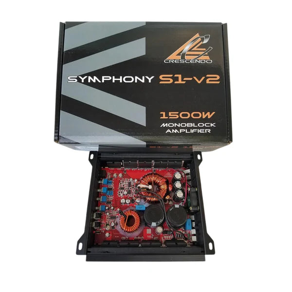 Crescendo Audio Symphony S1 v2 1650W RMS Monoblock Amplifier