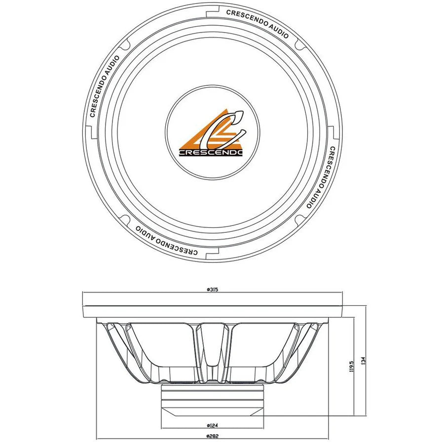 Crescendo Audio UN-12 12